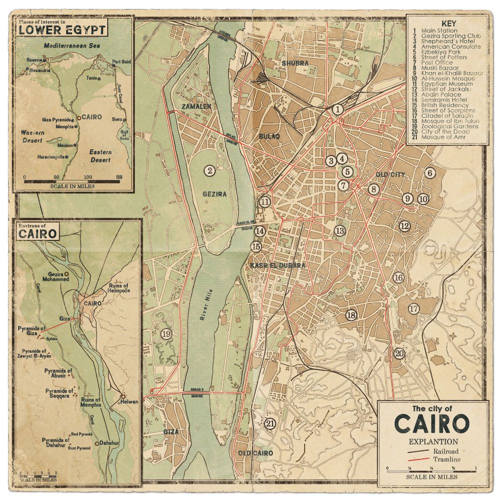 Map of Cairo